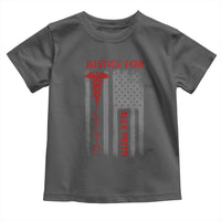 Justice For Alex Pretti Toddler T Shirt Minneapolis Tribute 2026 ICU Nurse American Flag