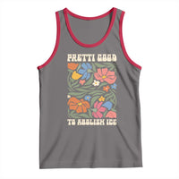 Pretti Good To Abolish Ice Tank Top Minneapolis Protest Political Statement Retro Floral