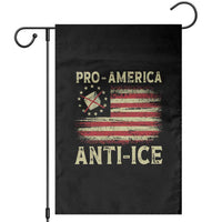 Pro American Anti Ice Garden Flag Resist Protest Support Immigrants Refugee