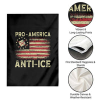 Pro American Anti Ice Garden Flag Resist Protest Support Immigrants Refugee