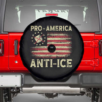 Pro American Anti Ice Spare Tire Cover Resist Protest Support Immigrants Refugee