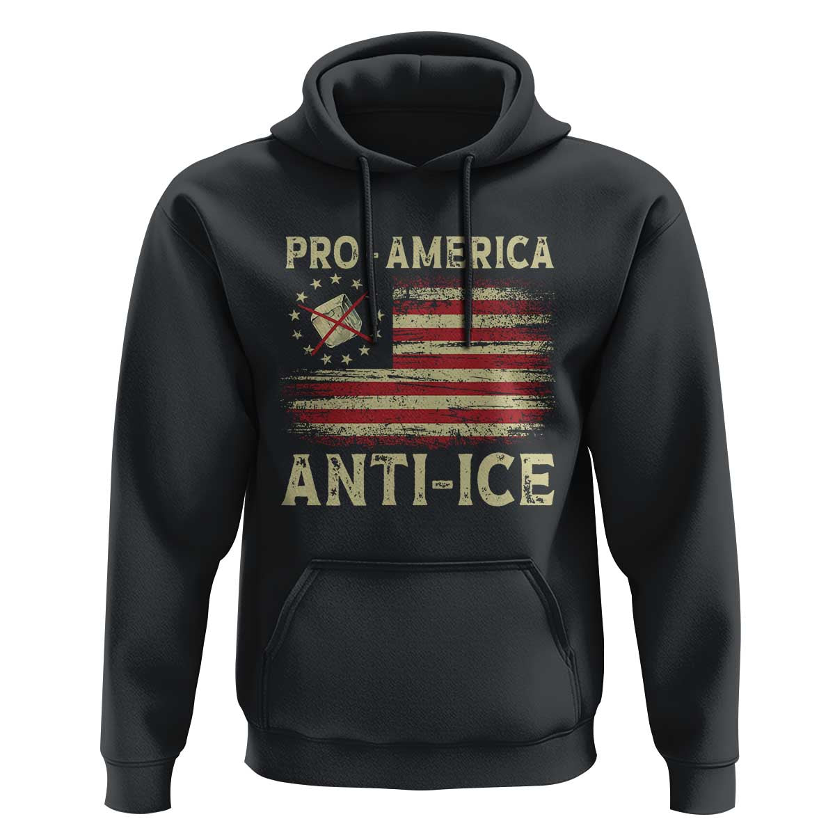 Pro American Anti Ice Hoodie Resist Protest Support Immigrants Refugee