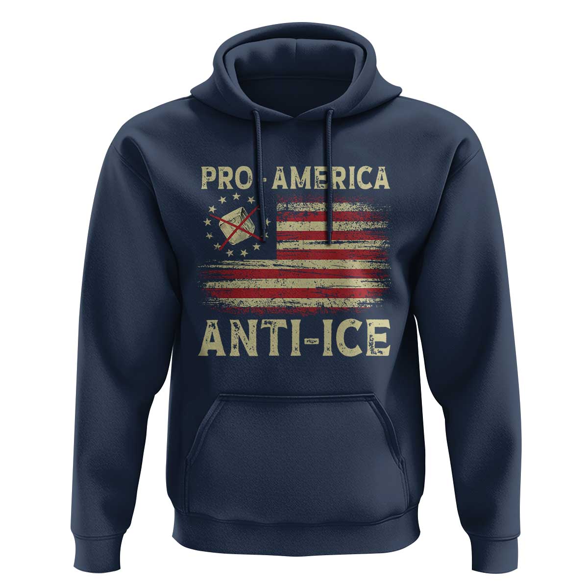 Pro American Anti Ice Hoodie Resist Protest Support Immigrants Refugee