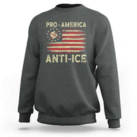 Pro American Anti Ice Sweatshirt Resist Protest Support Immigrants Refugee