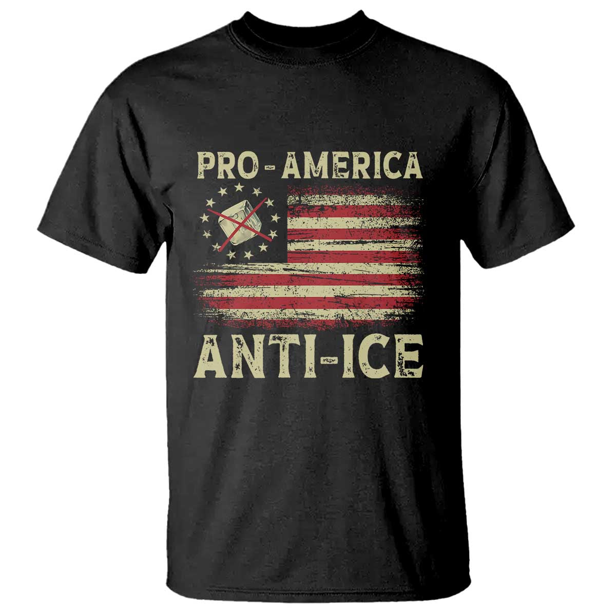 Pro American Anti Ice T Shirt Resist Protest Support Immigrants Refugee