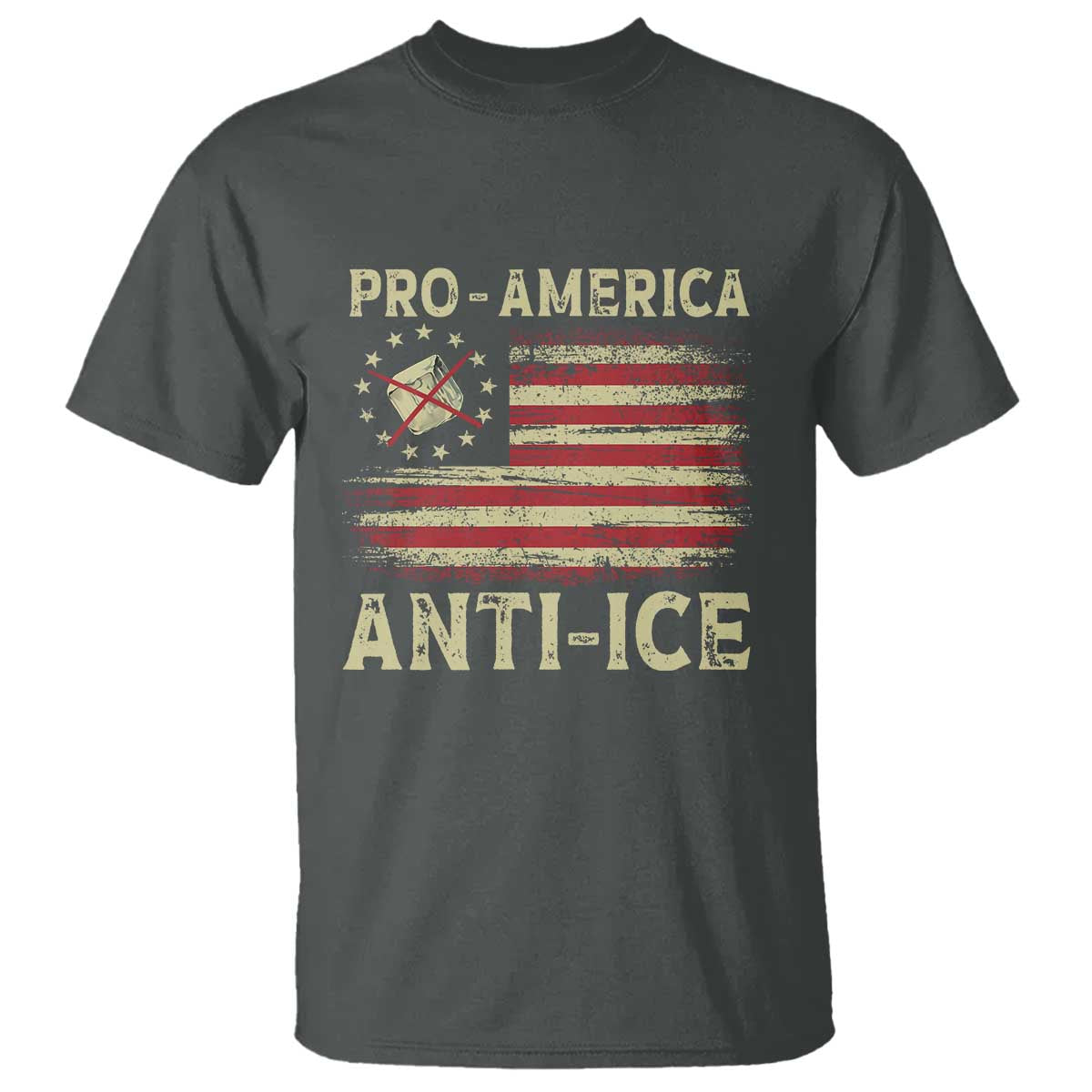 Pro American Anti Ice T Shirt Resist Protest Support Immigrants Refugee