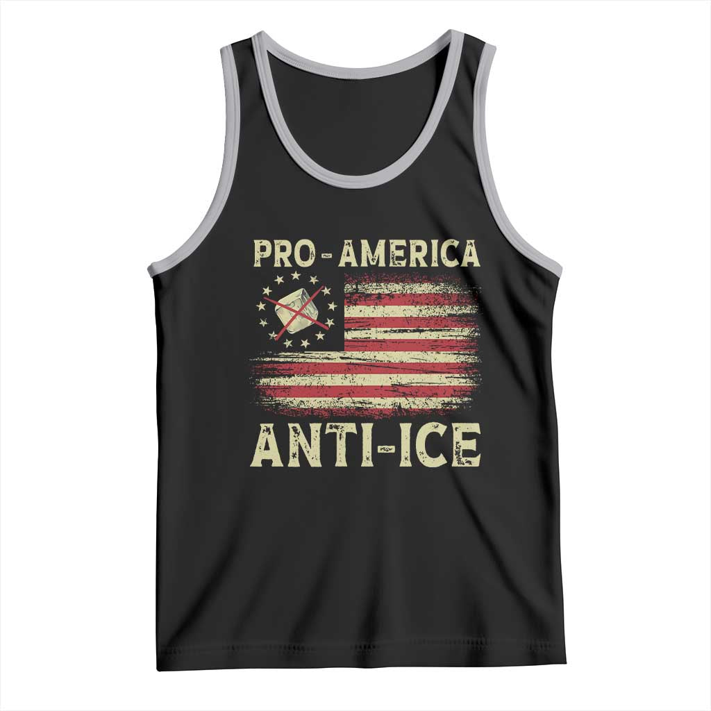 Pro American Anti Ice Tank Top Resist Protest Support Immigrants Refugee