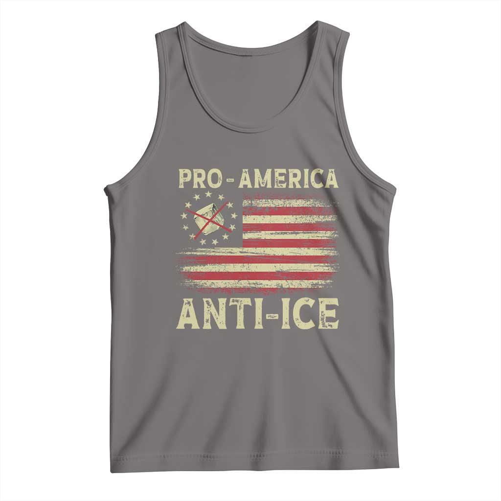Pro American Anti Ice Tank Top Resist Protest Support Immigrants Refugee