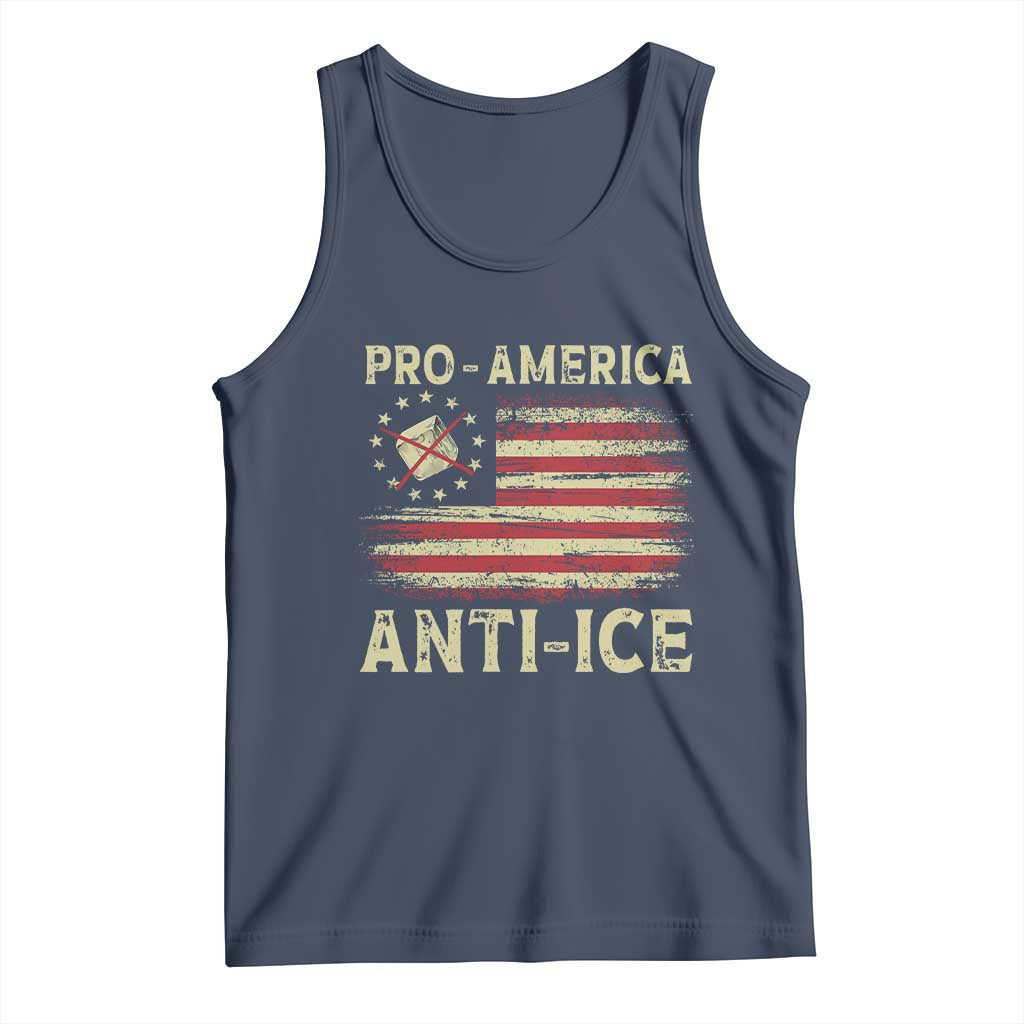 Pro American Anti Ice Tank Top Resist Protest Support Immigrants Refugee