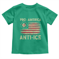 Pro American Anti Ice Toddler T Shirt Resist Protest Support Immigrants Refugee