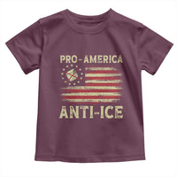 Pro American Anti Ice Toddler T Shirt Resist Protest Support Immigrants Refugee
