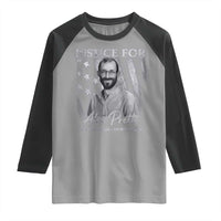 Justice For Alex Pretti Raglan Shirt Minneapolis Tribute 2026 Vintage American Flag