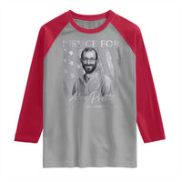 Justice For Alex Pretti Raglan Shirt Minneapolis Tribute 2026 Vintage American Flag