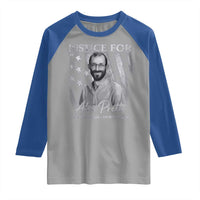 Justice For Alex Pretti Raglan Shirt Minneapolis Tribute 2026 Vintage American Flag