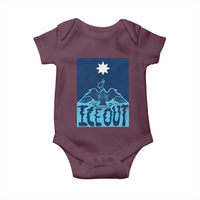 Ice Out Minnesota Loon Baby Onesie MN State Protest