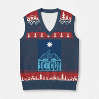 Ice Out Minnesota Loon V-Neck Knit Sweater Vest MN State Protest