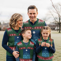 Ice Out Minnesota Loon V-Neck Knit Sweater Vest MN State Protest