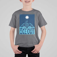 Ice Out Minnesota Loon T Shirt For Kid MN State Protest