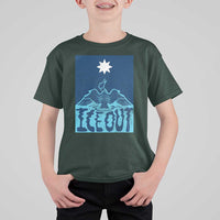 Ice Out Minnesota Loon T Shirt For Kid MN State Protest