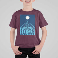 Ice Out Minnesota Loon T Shirt For Kid MN State Protest