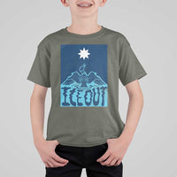 Ice Out Minnesota Loon T Shirt For Kid MN State Protest
