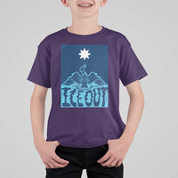 Ice Out Minnesota Loon T Shirt For Kid MN State Protest