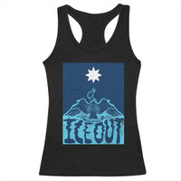 Ice Out Minnesota Loon Racerback Tank Top MN State Protest
