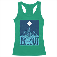 Ice Out Minnesota Loon Racerback Tank Top MN State Protest