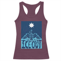 Ice Out Minnesota Loon Racerback Tank Top MN State Protest