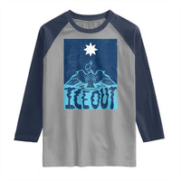 Ice Out Minnesota Loon Raglan Shirt MN State Protest