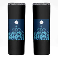 Ice Out Minnesota Loon Skinny Tumbler MN State Protest