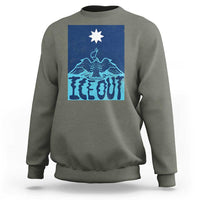 Ice Out Minnesota Loon Sweatshirt MN State Protest