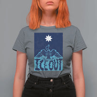 Ice Out Minnesota Loon T Shirt For Women MN State Protest