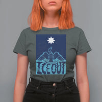 Ice Out Minnesota Loon T Shirt For Women MN State Protest