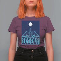 Ice Out Minnesota Loon T Shirt For Women MN State Protest