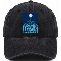 Ice Out Minnesota Loon Washed Cotton Baseball Cap MN State Protest