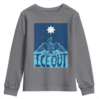 Ice Out Minnesota Loon Youth Sweatshirt MN State Protest