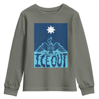 Ice Out Minnesota Loon Youth Sweatshirt MN State Protest
