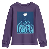 Ice Out Minnesota Loon Youth Sweatshirt MN State Protest