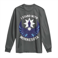 I Stand With Minnesota Long Sleeve Shirt Rebel Common Loon Minnesota Protest