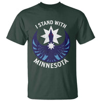 I Stand With Minnesota T Shirt Rebel Common Loon Minnesota Protest