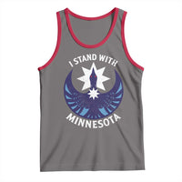 I Stand With Minnesota Tank Top Rebel Common Loon Minnesota Protest