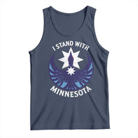 I Stand With Minnesota Tank Top Rebel Common Loon Minnesota Protest