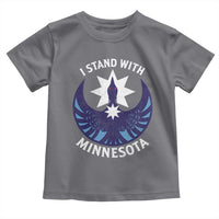 I Stand With Minnesota Toddler T Shirt Rebel Common Loon Minnesota Protest