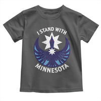 I Stand With Minnesota Toddler T Shirt Rebel Common Loon Minnesota Protest