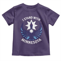 I Stand With Minnesota Toddler T Shirt Rebel Common Loon Minnesota Protest