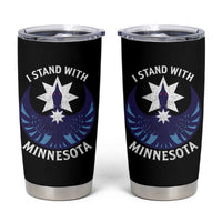 I Stand With Minnesota Tumbler Cup Rebel Common Loon Minnesota Protest
