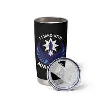 I Stand With Minnesota Tumbler Cup Rebel Common Loon Minnesota Protest
