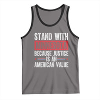 Stand With Minnesota Because Justice Is An American Value Tank Top Political Statement