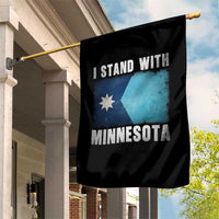 I Stand With Minnesota Garden Flag MN State Support Political Protest